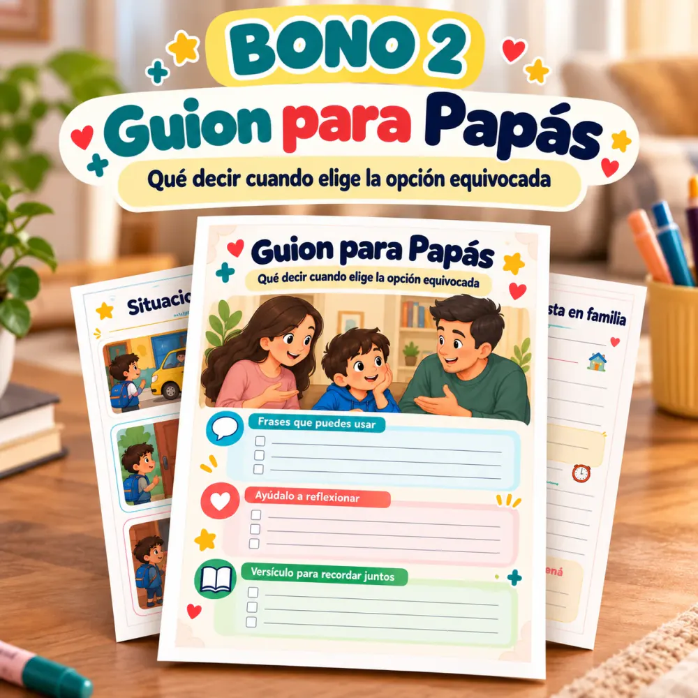 Guion para Papás "¿Y si elige la opción equivocada?"